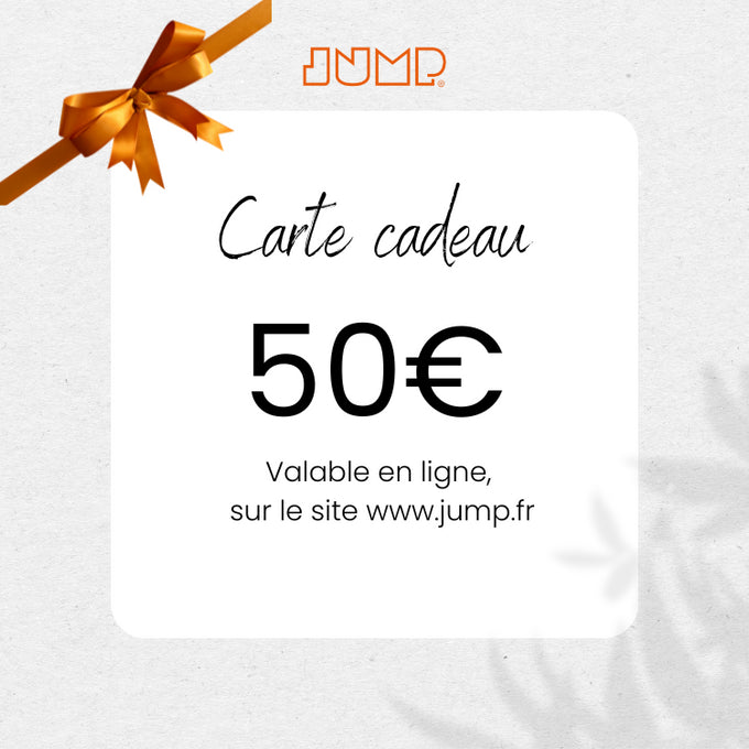 Carte cadeau d'une valeur de 50€