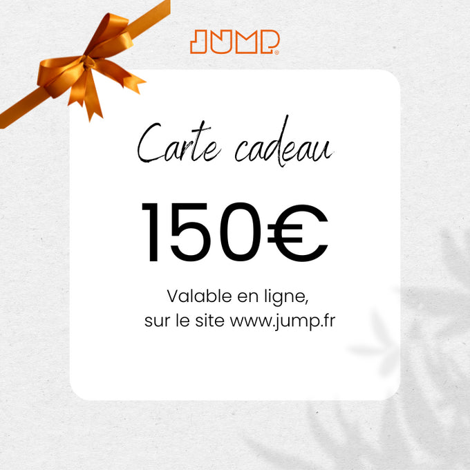Carte cadeau d'une valeur de 150€