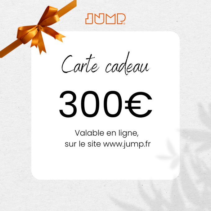 Carte cadeau d'une valeur de 300€
