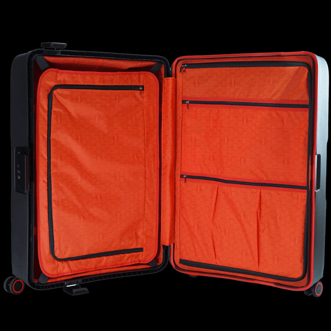 Valise 4 roues Jumbo fermeture charnières 77 cm