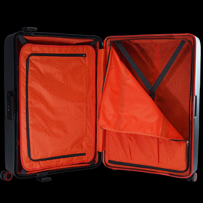 Valise 4 roues Jumbo fermeture charnières 77 cm