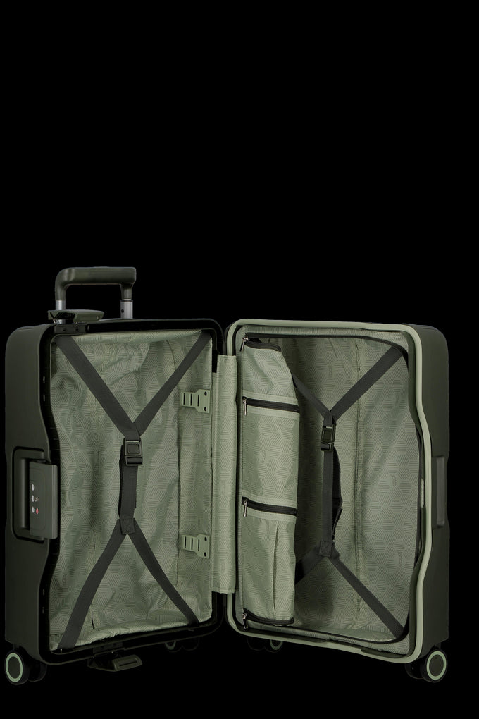 Valise 4 roues Jumbo fermeture charnières 77 cm