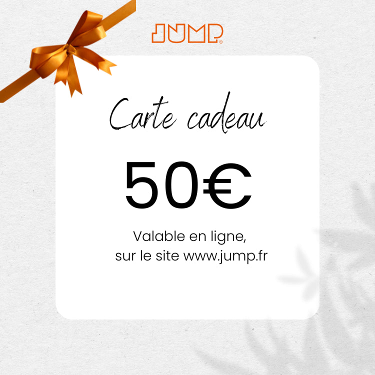 Carte cadeau d'une valeur de 50€