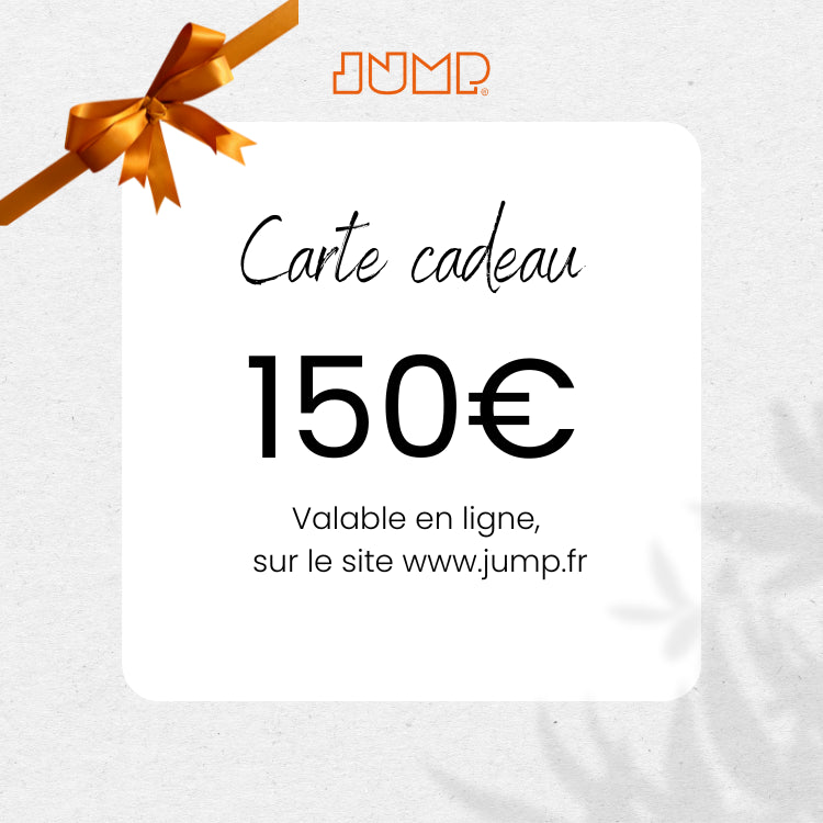 Carte cadeau d'une valeur de 150€