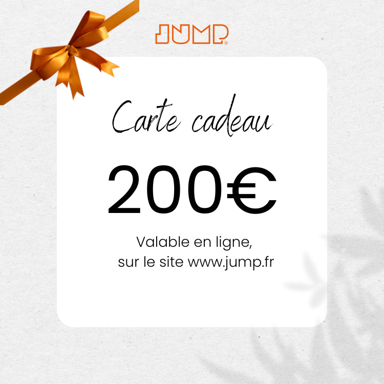 Carte cadeau d'une valeur de 200€