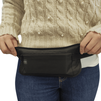 Pochette ceinture de voyage sécurité RFID