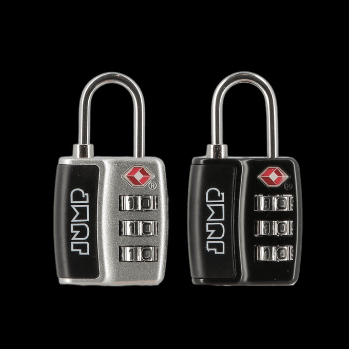 Cadenas TSA à combinaison 3 chiffres noir