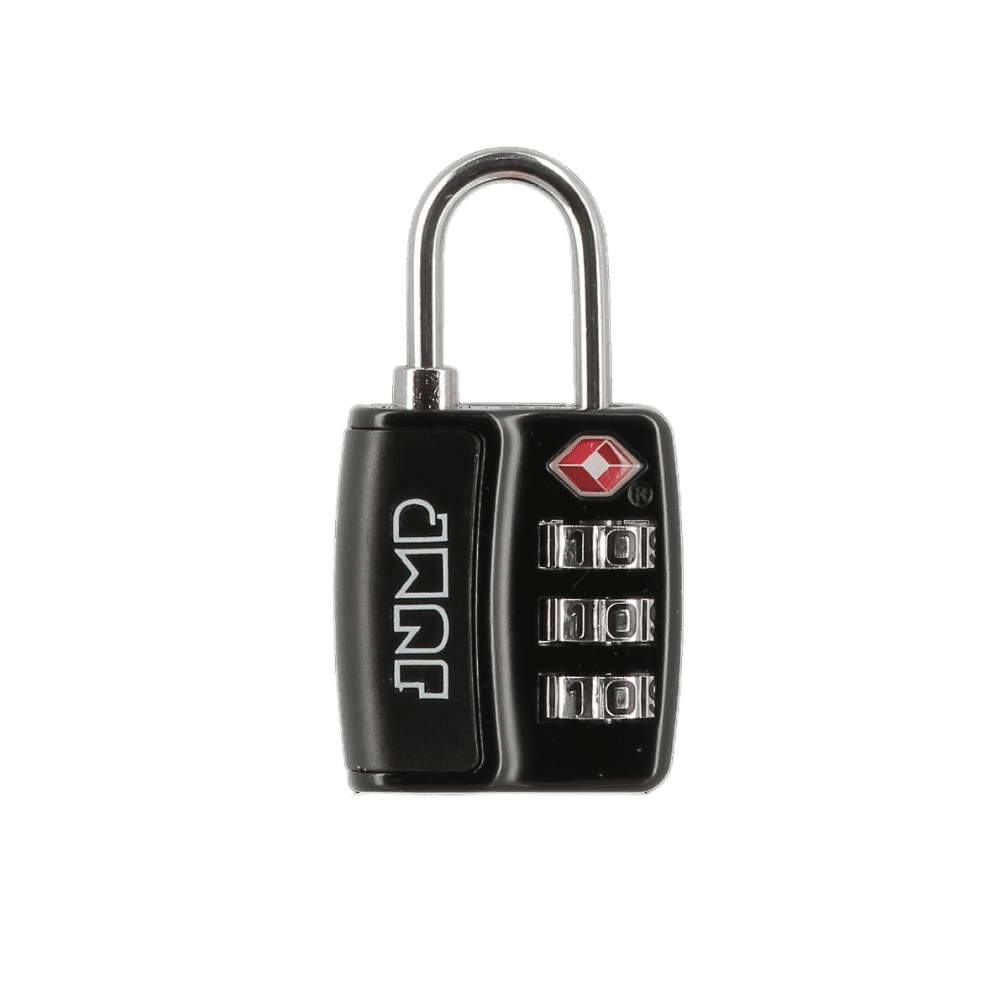 Cadenas à Combinaison TSA Avec Câble Acier - Idéal Pour Valises Et Sacs De Voyage - Noir