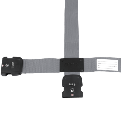 Double sangle de bagage avec cadenas TSA