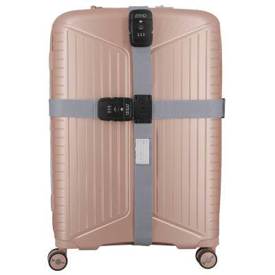 Double sangle de bagage avec cadenas TSA