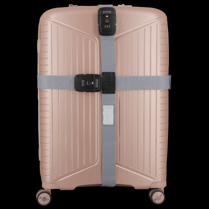 Double sangle de bagage avec cadenas TSA