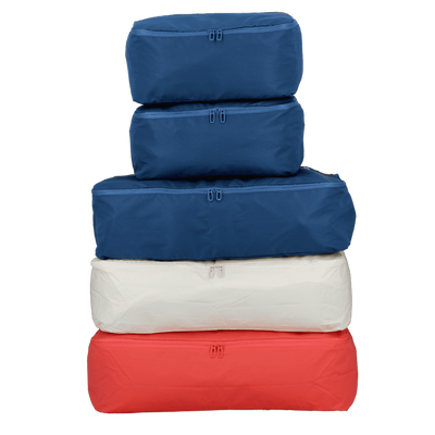 Set de 7 pochettes de voyage taille L