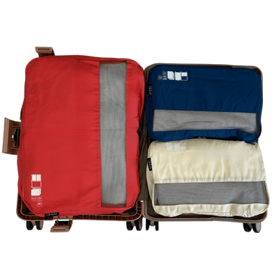 Set de 5 pochettes de voyage taille S