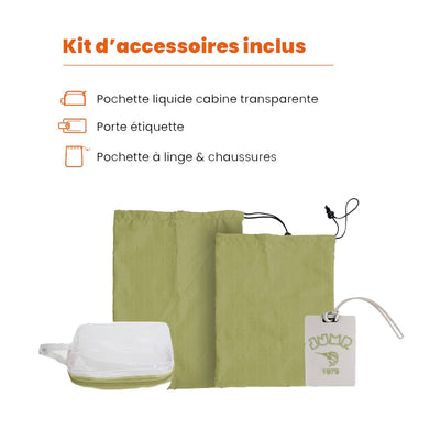 Valise large 76 cm - Evaé Jump | Organisation facile