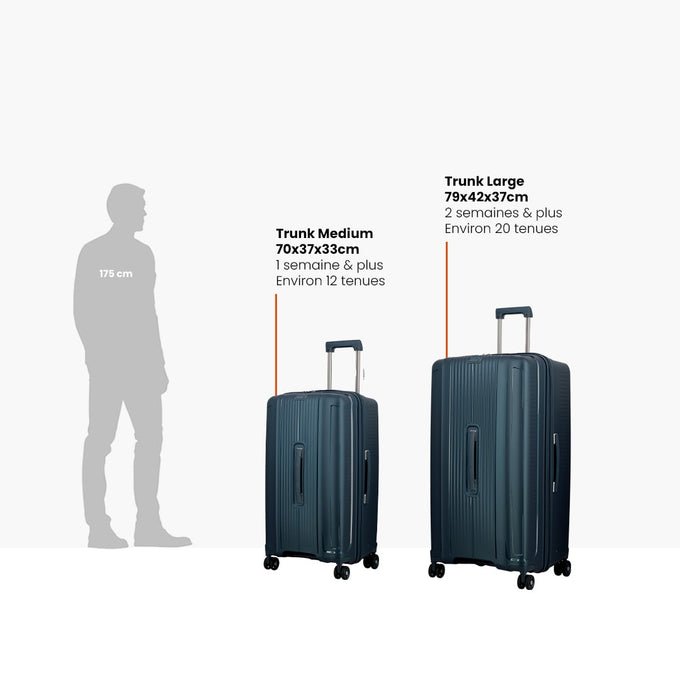 Valise Vanguard trunk 4 roues 79x42x37 cm