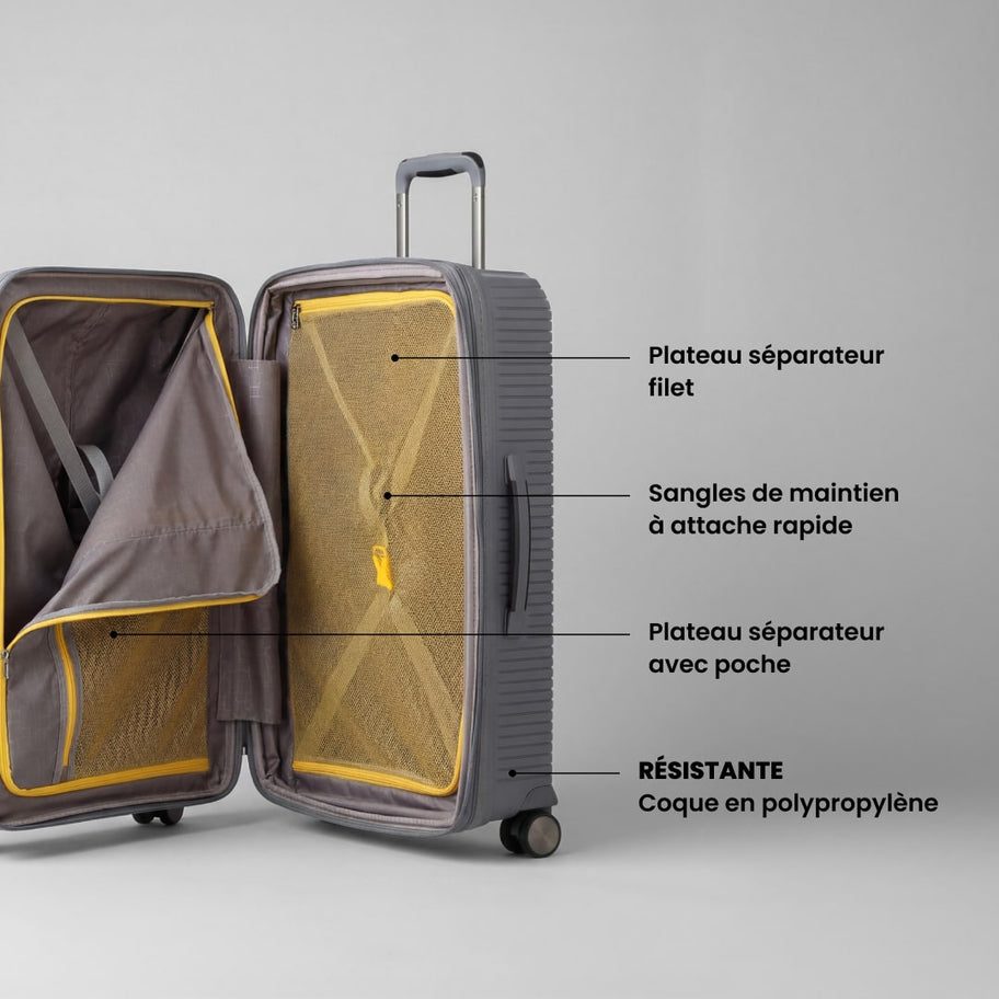 Valise medium 67 cm - Sondo Evolution Jump | Extensible + 20%