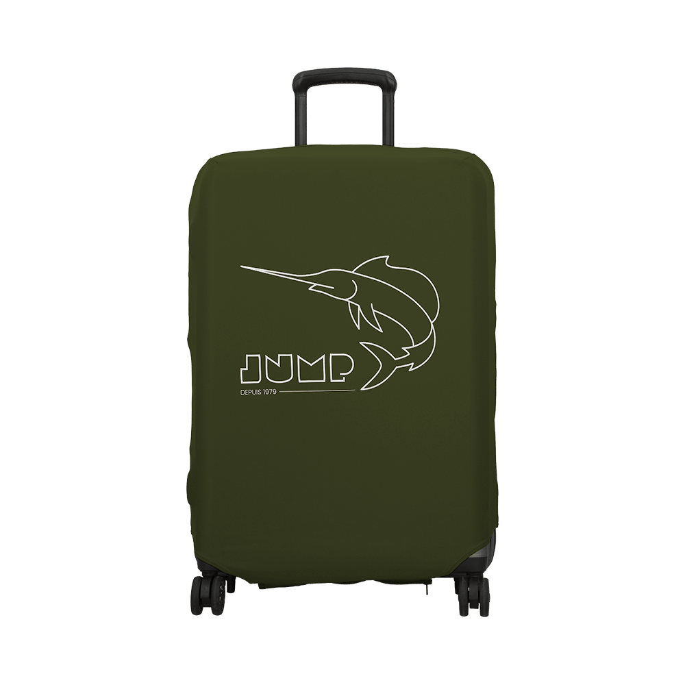 Kwmobile Housse De Valise Tissu Taille XL - Protection Élastique Universelle Blanc-Noir