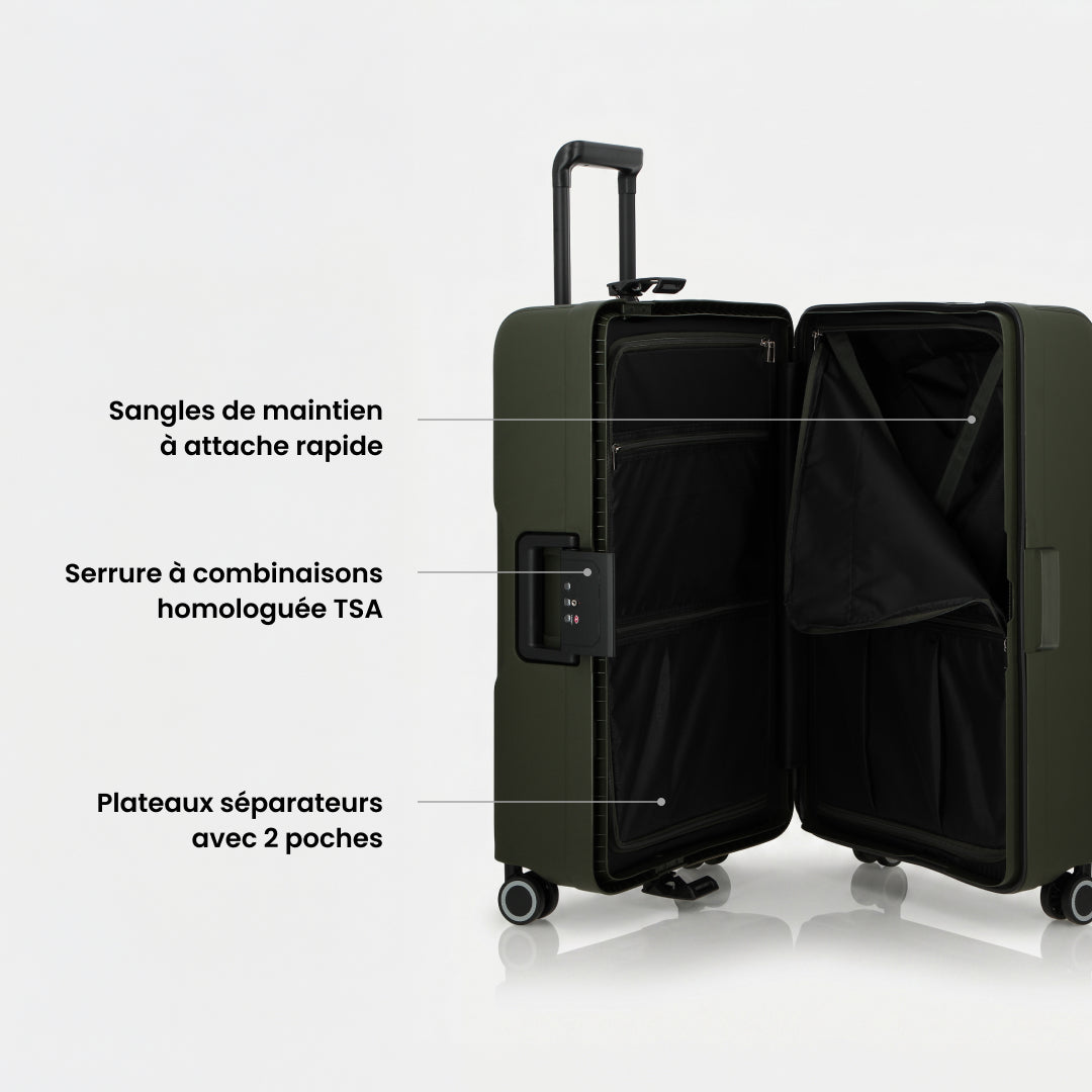 Valise jumbo 77 cm - Maxlock 2026 Jump | Fermeture à charnière