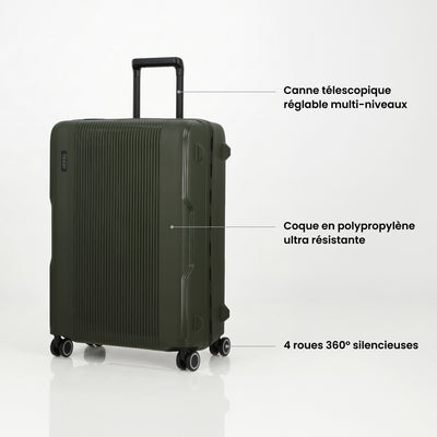 Valise jumbo 77 cm - Maxlock 2026 Jump | Fermeture à charnière