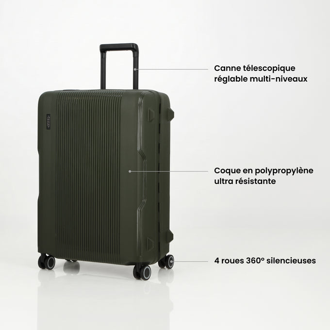 Valise jumbo 77 cm - Maxlock 2026 Jump | Fermeture à charnière