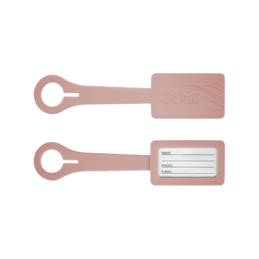 Étiquette à bagage - Octobre Rose Jump | Édition caritative