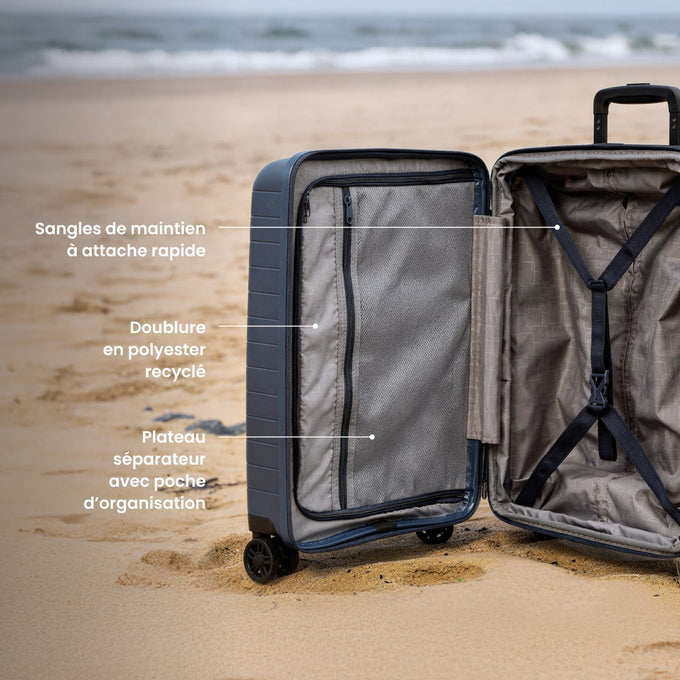 Valise médium 68 cm - Striper Jump | Organisation intuitive