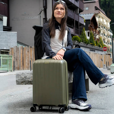 Valise cabine 55x35 cm – Enaïs Jump | Coque rigide légère