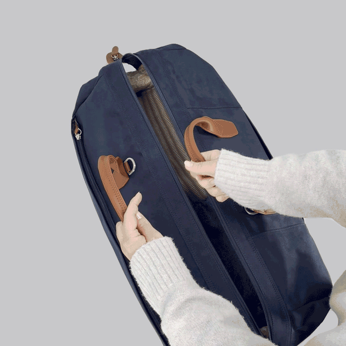 Sac weekend 45 cm – Uppsala Jump | Ouverture à plat