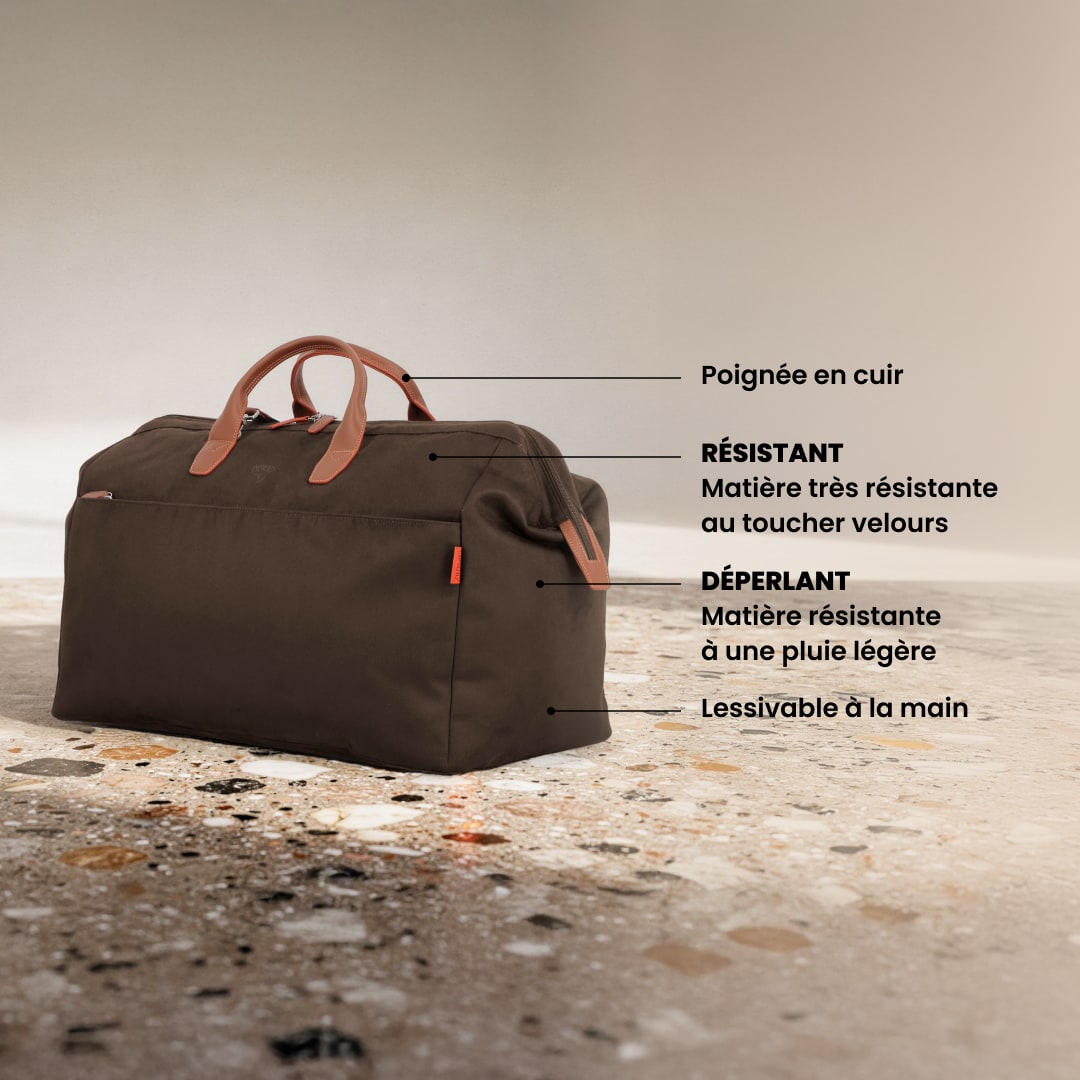 Sac weekend 45 cm – Uppsala Jump | Ouverture à plat