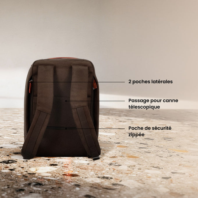 Sac à dos cabine 40x25x20 cm – Uppsala Jump | Compatible Ryanair