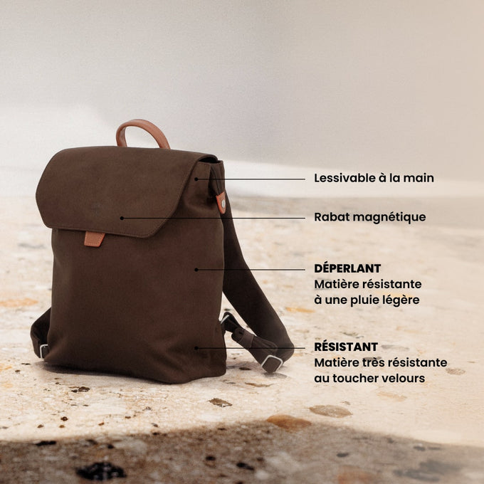 Sac à dos rabat S 30 cm – Uppsala Jump | Durable & Déperlant