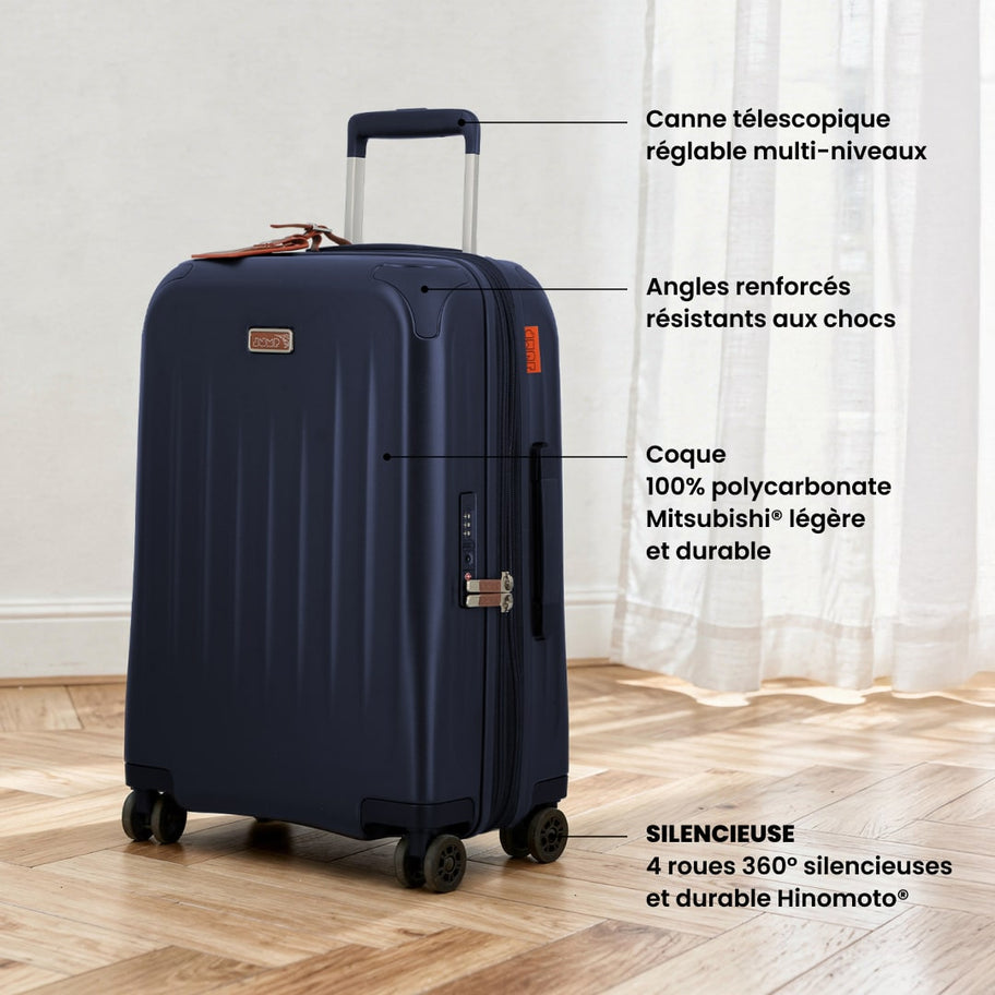 Valise Premium Moyenne 65 cm - Uppsala Jump | Extensible +20% Volume