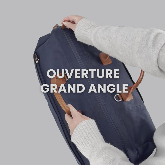 Sac weekend 45 cm – Uppsala Jump | Ouverture à plat